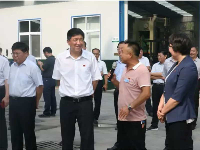 糧食倉(cāng)儲(chǔ)設(shè)備企業(yè)落戶(hù)大衛(wèi)輝，領(lǐng)導(dǎo)參觀(guān)篇